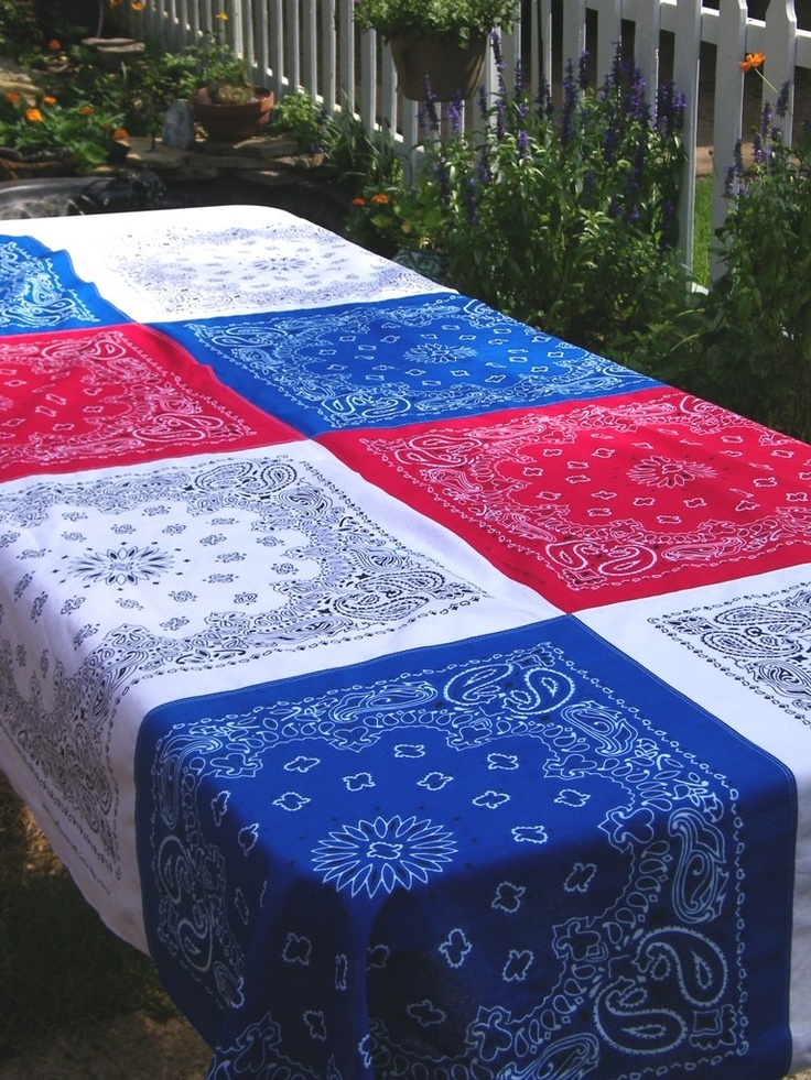 Fourth of July, Tablecloth, Family Matters, Crafty