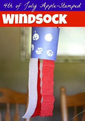 Fourth of July, Windsock, Crafty, Family matters