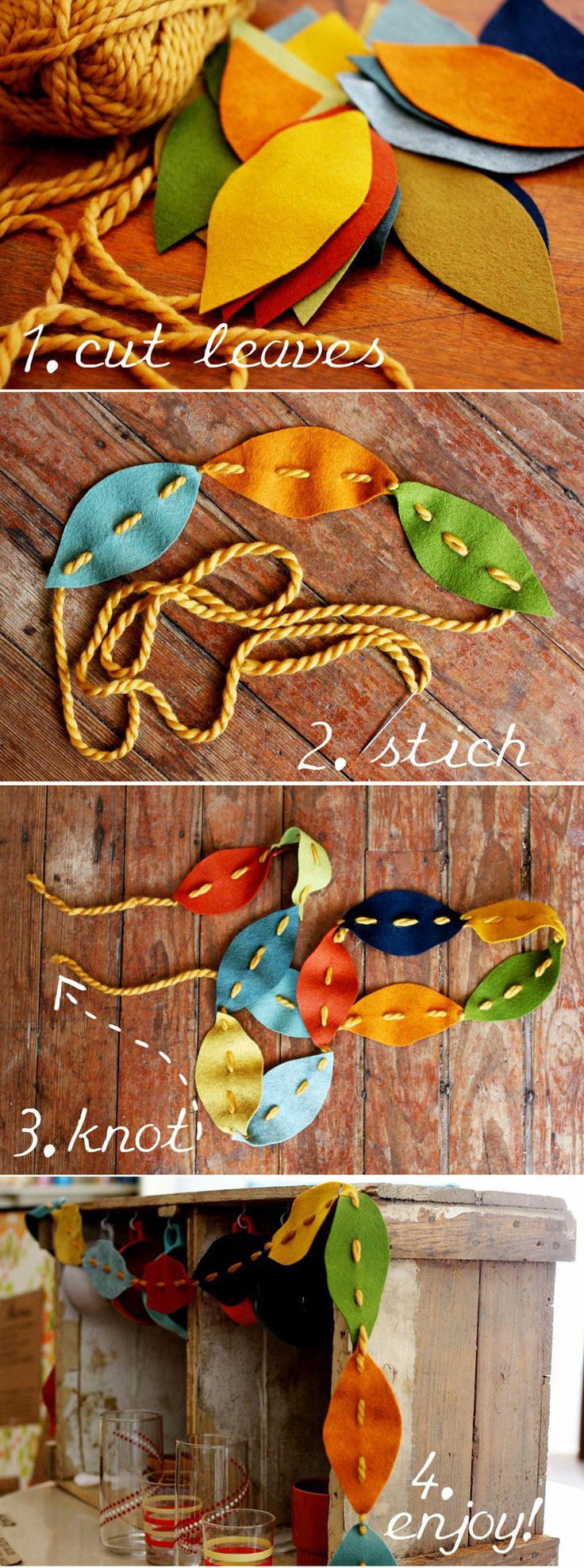 Family Matters, Fall Crafts, Grace Based Parenting, Leaf Garland, Pinterest