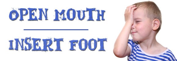 Open Mouth Insert Foot, The Power of Words, Love Darcy, Dr. Tim Kimmel, Family Matters Blog, Grace Based Parenting