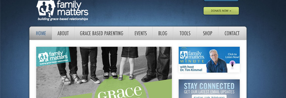 Family Matters, Grace Based Parenting